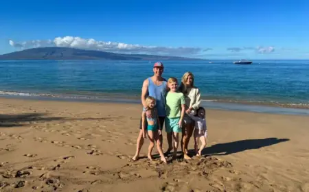 Wife Honors Hero Husband Who Saved Children from Rip Current