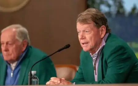 Tom Watson Praises Two Masters Champions as ‘Great Players’