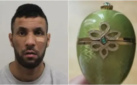 Thief Imprisoned for £2M Faberge Egg Heist at Soho Pub