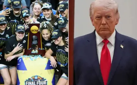 Trump Silent on UCLA Women’s Basketball’s NCAA Championship Win