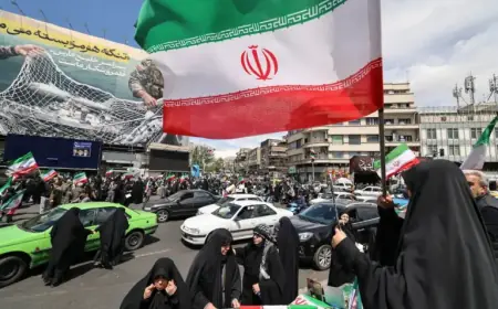 Trump Halts War: Iranians Celebrate with Victory Flags