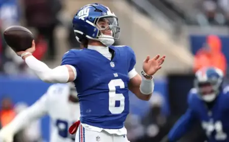 Giants’ New OC Matt Nagy Praises Jaxson Dart: “This Kid Stands Out”