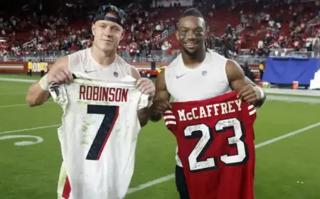 Bijan Robinson Thrives with Christian McCaffrey Workouts, Feels Unstoppable