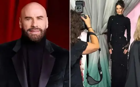 John Travolta Proudly Celebrates Daughter Ella Bleu’s Red Carpet Splendor at Fashion Awards