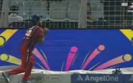Digvesh Rathi’s Boundary Catch Triggers Controversy in KKR vs LSG Match