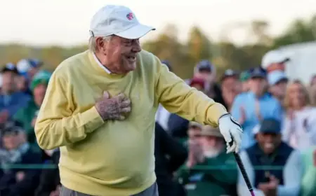 Jack Nicklaus’ Snap-Hook Launches 90th Masters with Player and Watson
