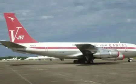 John Travolta’s Jet Embarks on Georgia-Australia Restoration Journey