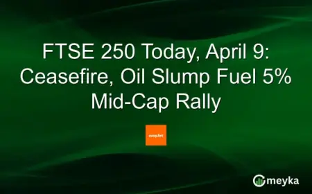 FTSE 250 Surges 5% Amid Ceasefire and Oil Drop on April 9