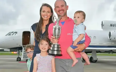 Inside Golf Pro Brian Harman’s Family: Meet Kids Cooper, Walter, and Jack