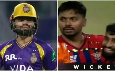 Avesh Khan’s Fiery On-Field Reaction Stuns Rinku Singh