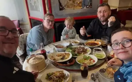 Stephen Bunting Celebrates Birthday at Star-Studded Restaurant