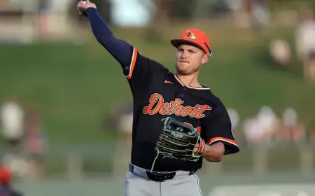 Detroit Tigers’ Parker Meadows Injured in Violent Outfield Collision