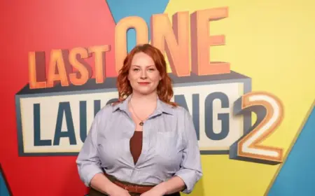 Amy Gledhill’s Bold Comedy Act Overwhelms Jimmy in Last One Laughing