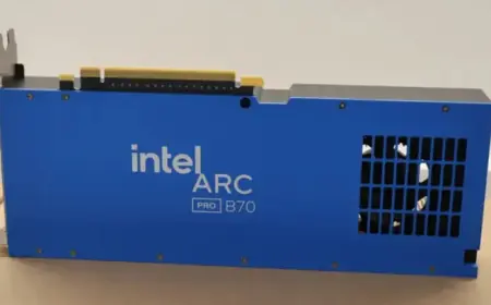 Intel Arc Pro B70: AI, OpenCL, OpenGL, Vulkan Benchmark Review