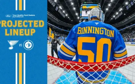 April 9 Showdown: Predicted Lineup Against Winnipeg