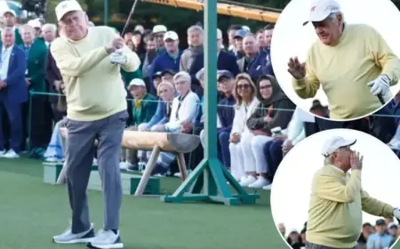 Jack Nicklaus Reveals Health Struggles Following Concerning Masters Tee Shot