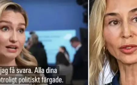 Busch Confronts SVT Reporter in Tense Exchange