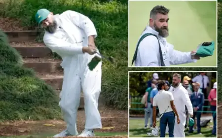 Golf Fans Criticize Masters for Inviting Jason Kelce to Augusta