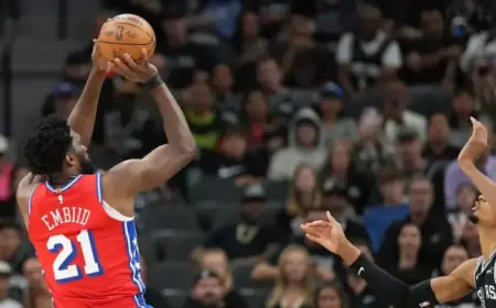 Sixers’ Joel Embiid to Undergo Appendicitis Surgery Thursday