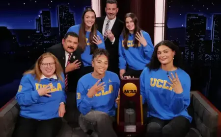 Trump Jokes by Jimmy Kimmel Eclipse UCLA Women’s Basketball Triumph