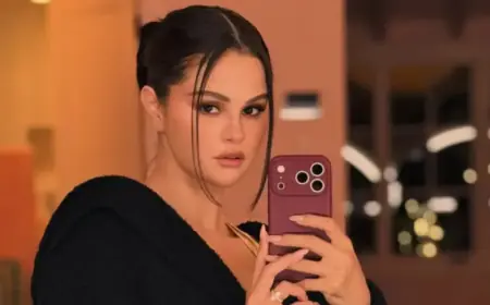 Selena Gomez Shares Barefaced Photos with Benny Blanco, Sparkling Fan Debates