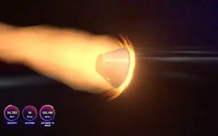 Artemis II Crew to Temporarily Lose Mission Control Contact During Reentry