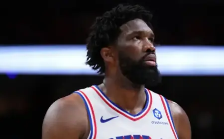 Sixers’ Star Joel Embiid Set for Appendicitis Surgery