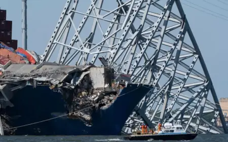 Maryland Reaches Settlement with Dali Ship Owners Over Key Bridge Crash