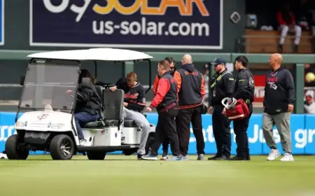 Tigers’ Parker Meadows Hospitalized Following Collision with Riley Greene