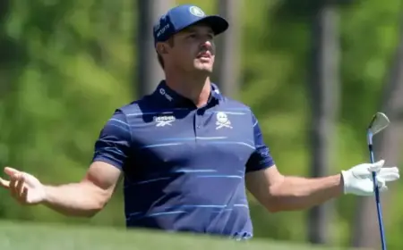 Bryson DeChambeau Struggles with Triple Bogey, Opens Masters with 76