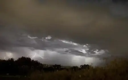 California Weather: Thunderstorms, Rain, Hail, and Mountain Snow Expected