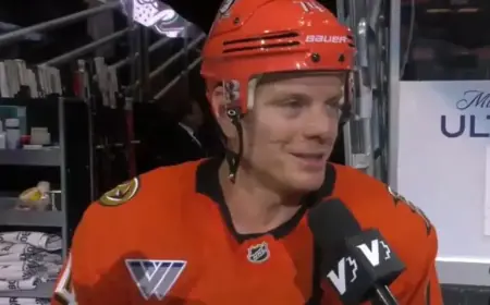 John Carlson Nets First Career Hat Trick with Ducks After 1,143 Capitals Games