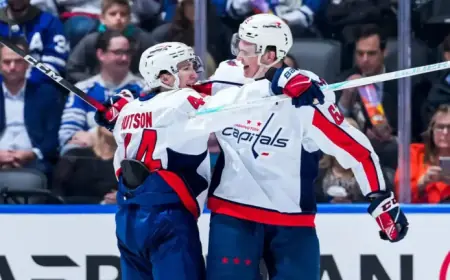 Capitals’ Future Shines with Protas, Hutson, Leonard Leading the Way