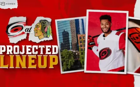 Chicago Game Lineup Revealed for April 9th