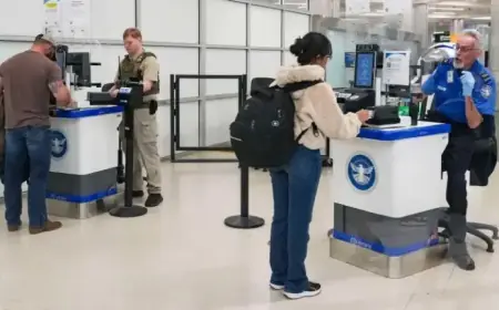 ICE Withdraws from Airport Checkpoints After Assisting TSA with Long Lines
