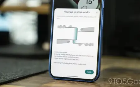 Preview Android’s ‘Tap to Share’ Feature for Contacts and File Sharing