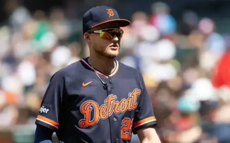 Outfield Collision Abruptly Halts Parker Meadows’ Season with Tigers