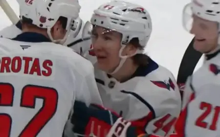 Cole Hutson Regrets Scoring, Misses Assisting Ilya Protas’ First NHL Goal