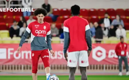 Maghnes Akliouche Joins AS Monaco Squad for Paris FC Match