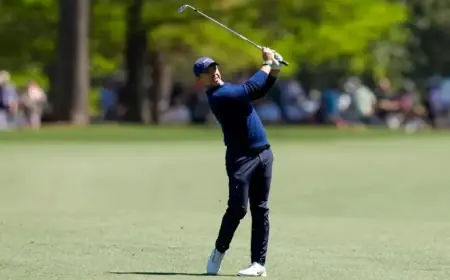 McIlroy Leads Masters; DeChambeau, Rahm Struggle to Make Cut