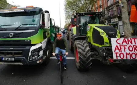 Irish Fuel Protests Persist; Government Moves to Prevent Shortages, Clear Roads