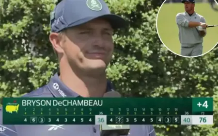 Bryson DeChambeau Puzzled by 3D-Printed 5 Iron Query at Masters