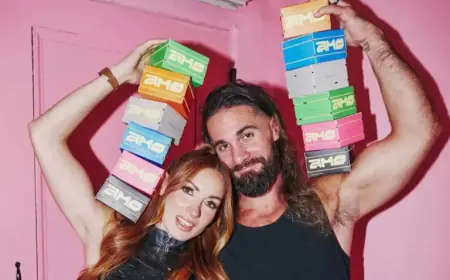 Becky Lynch and Seth Rollins Launch AMO Coffee Brand (Exclusive)