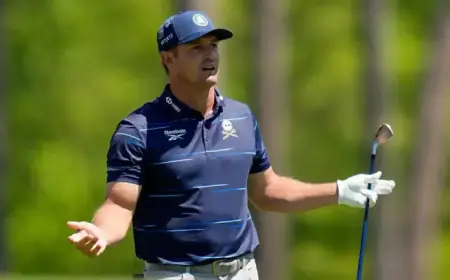 Bryson DeChambeau’s Challenging Masters Start: Hits Fan, Struggles in Bunker