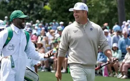 Kevin Hart Caddies for Bryson DeChambeau, Creates Memorable Par 3 Contest Moments