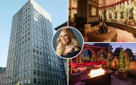 Mariah Carey Lists NYC Penthouse Triplex for $27 Million