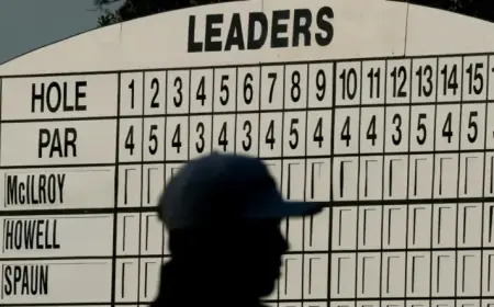 Observations from Tracking a Group Throughout All 18 Holes at The Masters