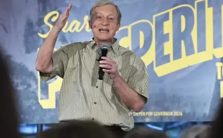 Tom Steyer Regrets Managing $90M Stake in Firm Running CA ICE Facility