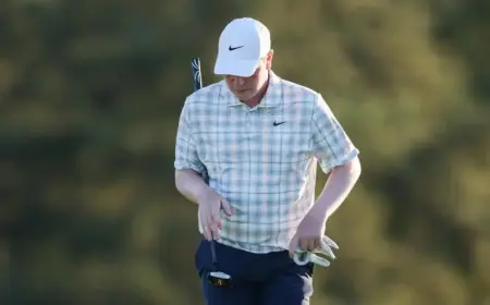 Robert MacIntyre Reprimanded for Gesture at The Masters