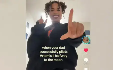 Daughter’s Heartfelt Tribute to Astronaut Dad Becomes Viral Sensation